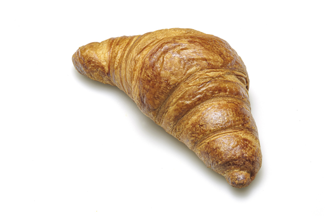 Croissant sărat drept