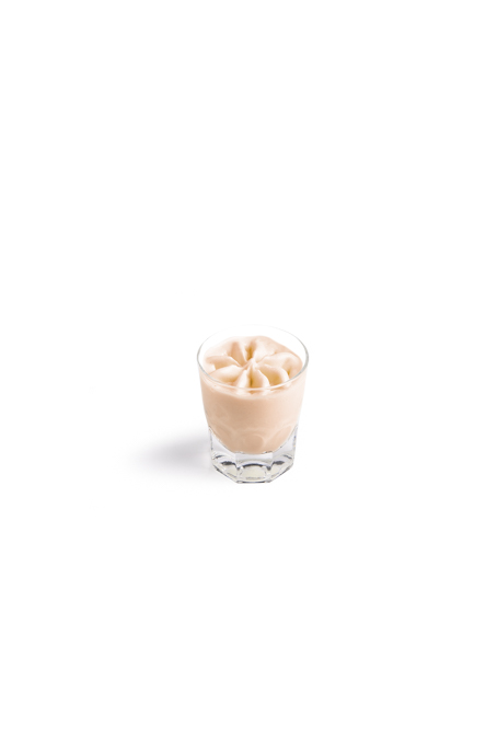 sorbetto al mandarino in coppa